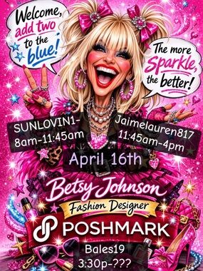 Betsey Johnson All Day Share Show April 16th